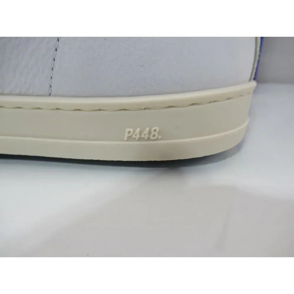 Women's P448 John Low Top Sneakers White Jeans / Denim Size EU 38 Made In Italy